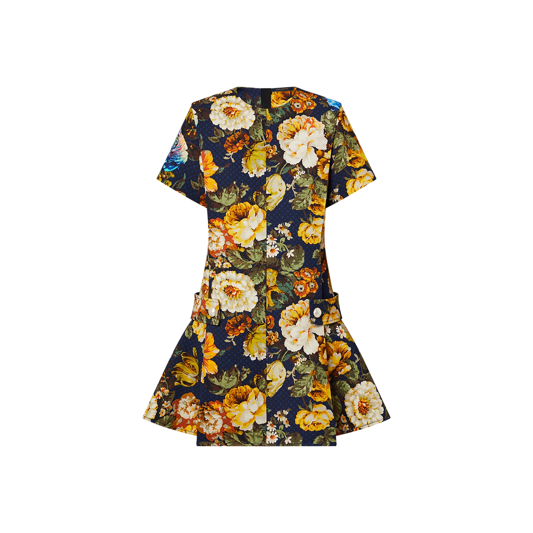 Vintage Flower Apron Dress WOMEN ReadytoWear LOUIS VUITTON